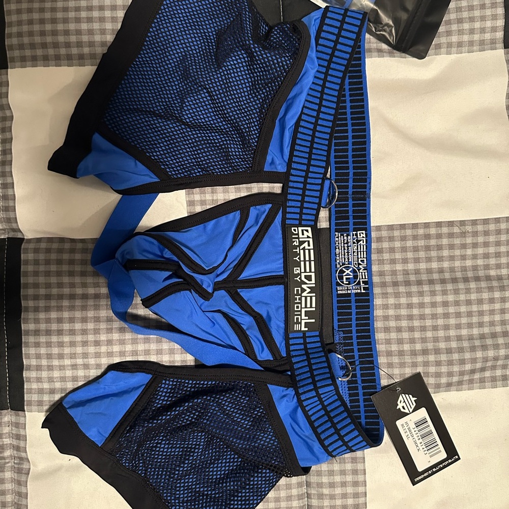 Breedwell BLUE Harness and jockstrap - Picture 7 of 7